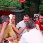 In a very well frequented street