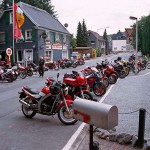 In a very well frequented street