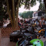 In a very well frequented street