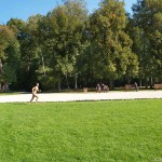 All through Prague on a sunny day