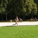 All through Prague on a sunny day