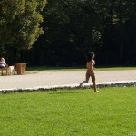 All through Prague on a sunny day