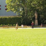 All through Prague on a sunny day