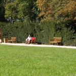 All through Prague on a sunny day