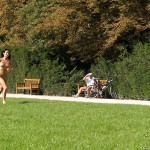 All through Prague on a sunny day