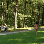 All through Prague on a sunny day