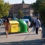 All through Prague on a sunny day