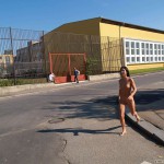 All through Prague on a sunny day