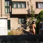 All through Prague on a sunny day