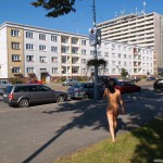 All through Prague on a sunny day