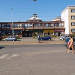 All through Prague on a sunny day