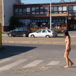 All through Prague on a sunny day