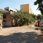 All through Prague on a sunny day