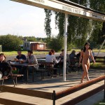 All through Prague on a sunny day