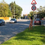 All through Prague on a sunny day