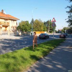 All through Prague on a sunny day