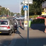 All through Prague on a sunny day