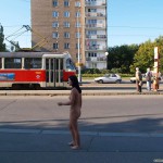 All through Prague on a sunny day