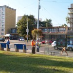 All through Prague on a sunny day