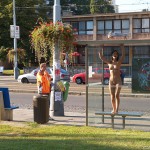 All through Prague on a sunny day