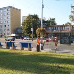 All through Prague on a sunny day