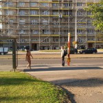 All through Prague on a sunny day