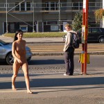 All through Prague on a sunny day