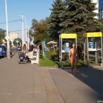 All through Prague on a sunny day