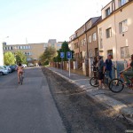 All through Prague on a sunny day