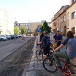 All through Prague on a sunny day