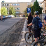 All through Prague on a sunny day