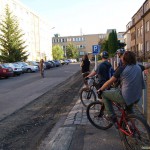 All through Prague on a sunny day