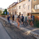 All through Prague on a sunny day