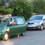 All through Prague on a sunny day