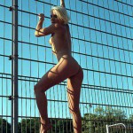 In a public park First in the middle of a meadow