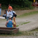 At the shores of a lake