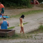 At the shores of a lake