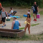 At the shores of a lake