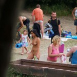 At the shores of a lake