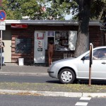 A long walk in the park of a palace