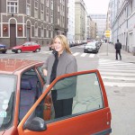 On the streets of Prague