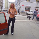 On the streets of Prague