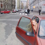 On the streets of Prague