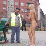 On the streets of Prague