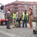 On the streets of Prague