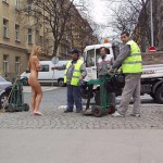 On the streets of Prague