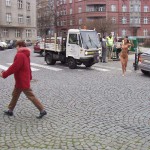 On the streets of Prague