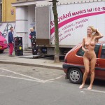 On the streets of Prague