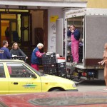 On the streets of Prague