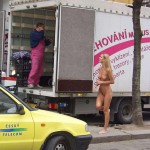 On the streets of Prague